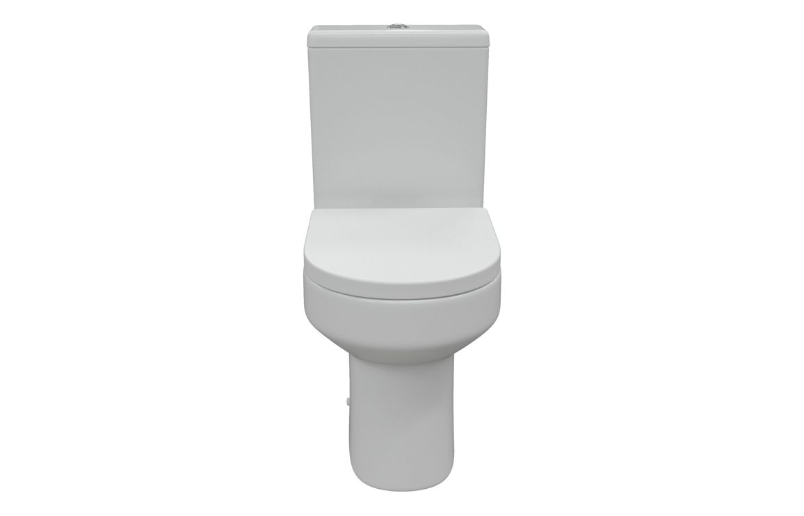 Laurus Rimless Close Coupled Fully Shrouded WC & Soft Close Seat - Image 2