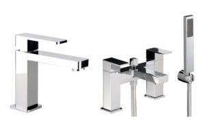 Abode Fervour Pack Offer 2 (Basin Mixer & Bath/Shower Mixer) - Chrome