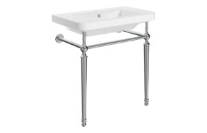 Celine 810mm 1TH Console Basin - Chrome