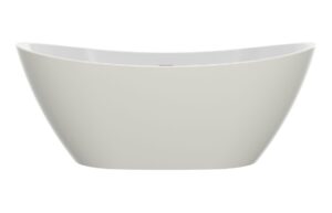 Belmont Freestanding 1700x780x690mm Bath - Latte