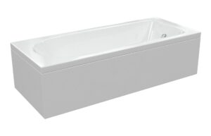 Pierson D Shape Single End 1700x700x550mm 2TH Bath w/Legs