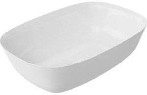 Layla 460x320mm Resin Washbowl - White