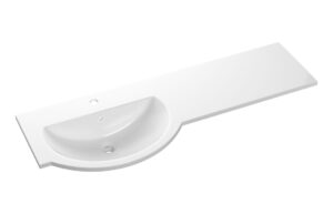 1244mm Standard Round One-Piece Basin & Overflow Ring