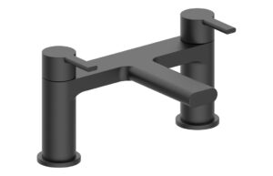 Evola Bath Filler - Matt Black