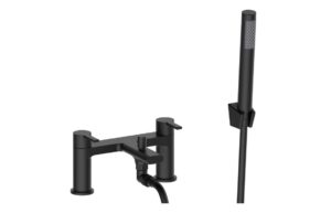 Evola Bath/Shower Mixer - Matt Black