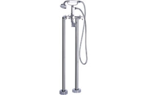 Bordon Floor Standing Bath/Shower Mixer - Chrome