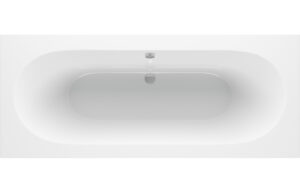 Miami Round Double End 1600x750x550mm 0TH Bath w/Legs