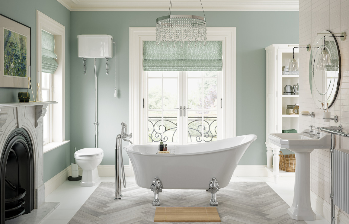 Sherbourne 495x445mm 2TH Semi Recessed Basin - Image 3