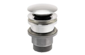 Abode Uno Basin Clicker Waste Universal - Chrome