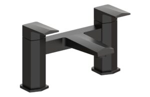 Roda Bath Filler - Matt Black