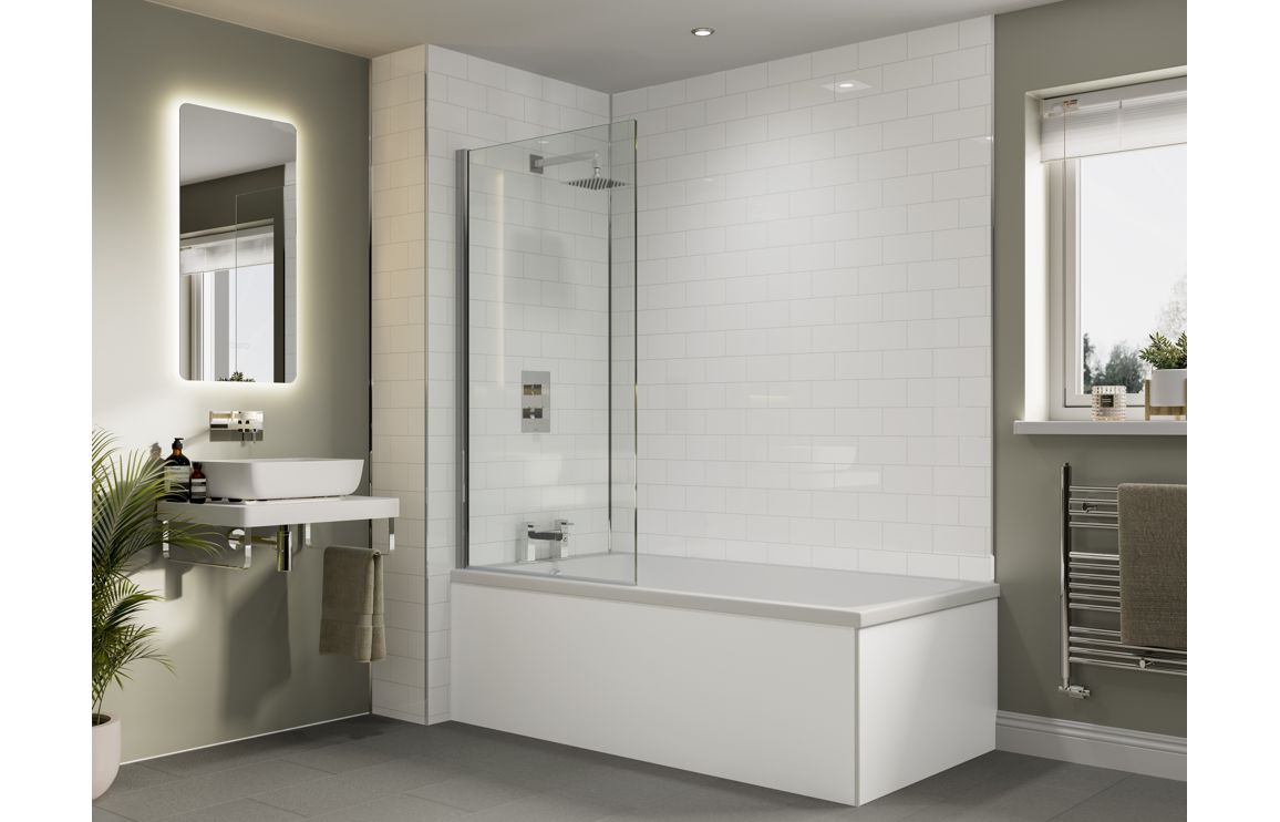 Abode Aruna 450x900mm Frameless Tablet LED Mirror - Image 4