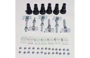 40mm Low Profile Offset & Quadrant Leg Set 1200mm - White