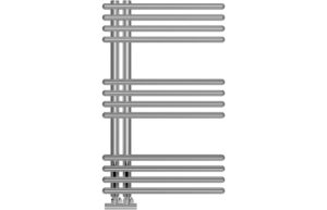 Rhondi Round Ladder Radiator (500x800x50mm) - Chrome
