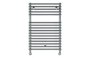Teplo Round Ladder Radiator - Chrome
