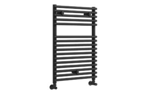 Teplo Round Ladder Radiator - Black