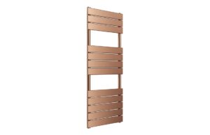 Trend Square Ladder Radiator (500x1200x50mm) - Brushed Bronze