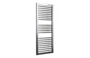 Zyra Straight Square Ladder Radiator (500x1228x30mm) - Chrome