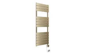 Trend Electric Square Ladder Radiator (500x1200x50mm) - Brushed Brass