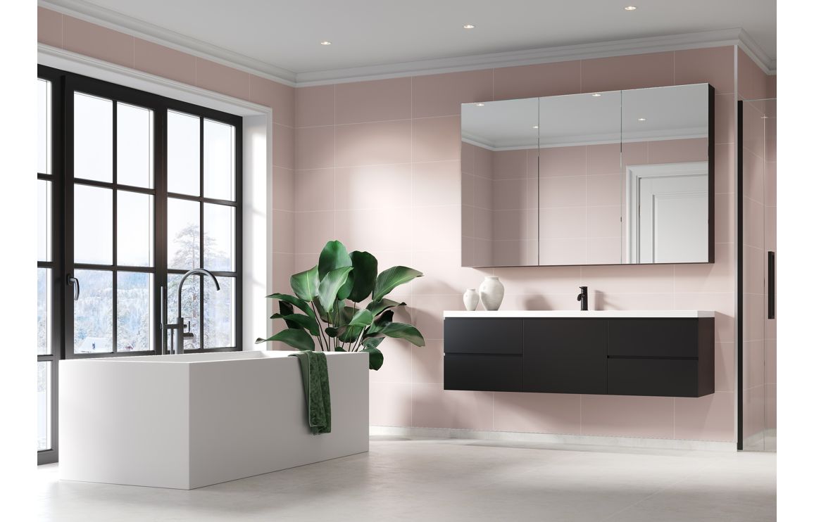Fibo Contemporary - Dusky Pink (Tile Effect) - Image 4