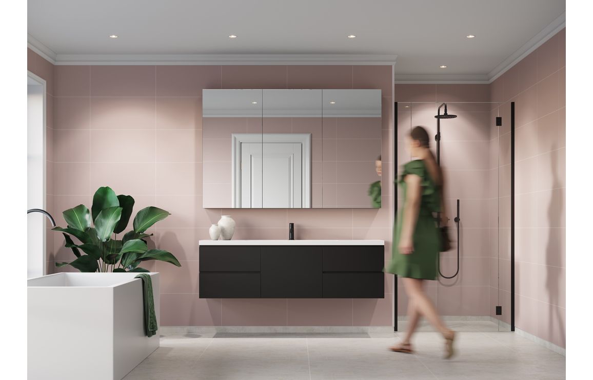 Fibo Contemporary - Dusky Pink (Tile Effect) - Image 2