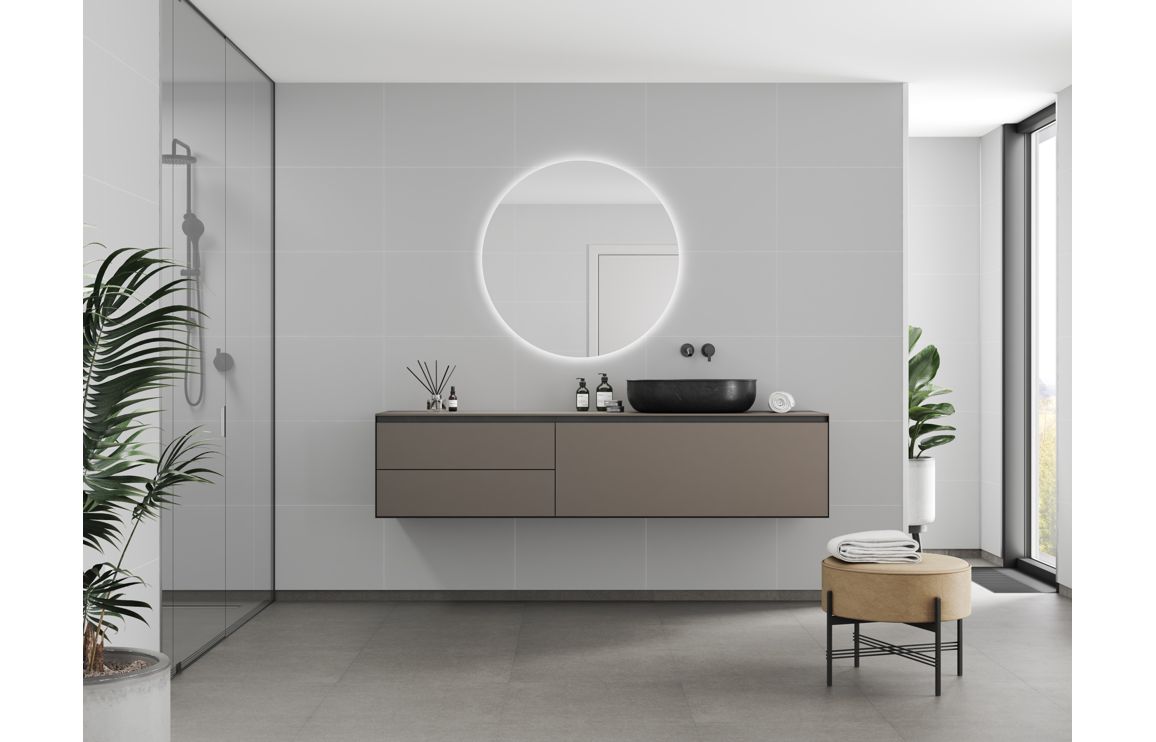 Fibo Contemporary - Light Grey (Tile Effect) - Image 2