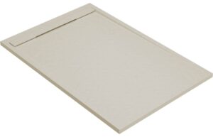 30mm Slate Rectangular Tray & Waste - Latte