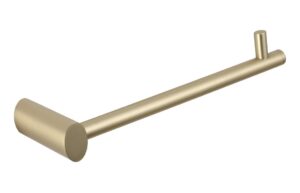 Ronde Toilet Roll Holder - Brushed Brass