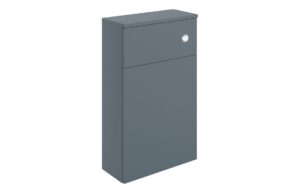 Push 503mm Floor Standing WC Unit - Matt Storm Blue