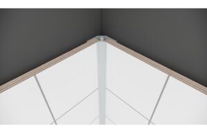 Fibo 2-Part Internal Corner Profile 2.4m