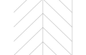 Fibo Urban - Denver White (Chevron)