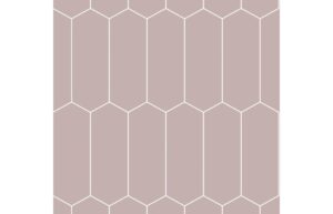 Fibo Urban - Dusky Pink (Elongated Hexagonal)