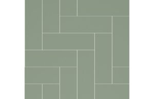 Fibo Urban - Olive Green (Straight Herringbone)