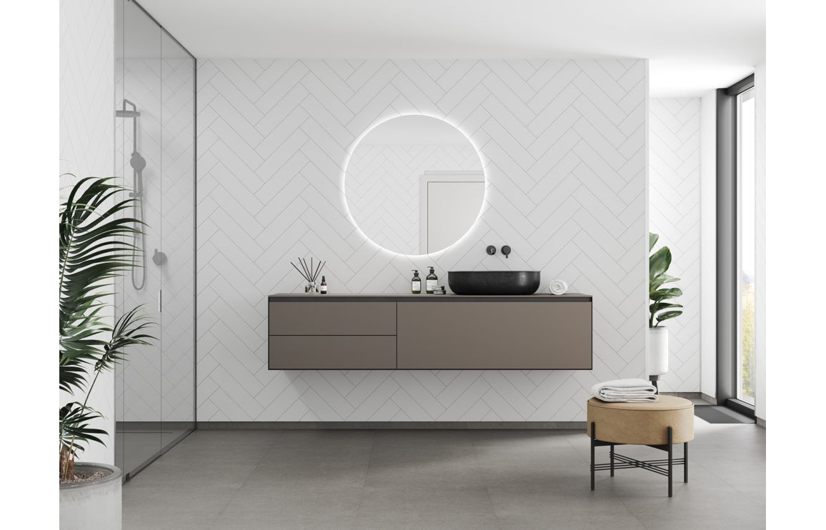Fibo Urban - White Silk (Herringbone) - Image 2