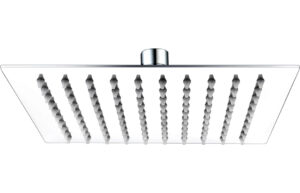 Cosmic 250mm Square Ultraslim Showerhead - Chrome