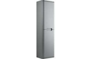 Lambra 350mm 2 Door Wall Hung Tall Unit - Matt Grey