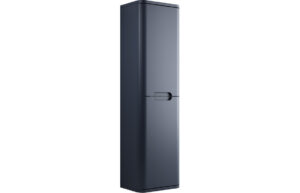 Lambra 350mm 2 Door Wall Hung Tall Unit - Matt Indigo