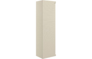 Align 350mm Wall Hung 1 Door Tall Unit - Matt Cotton