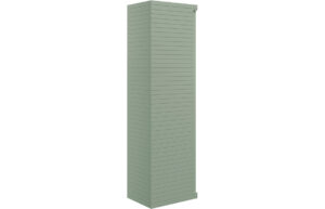 Align 350mm Wall Hung 1 Door Tall Unit - Matt Willow Green