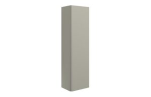 Cosmos 350mm Wall Hung 1 Door Tall Unit - Matt Latte