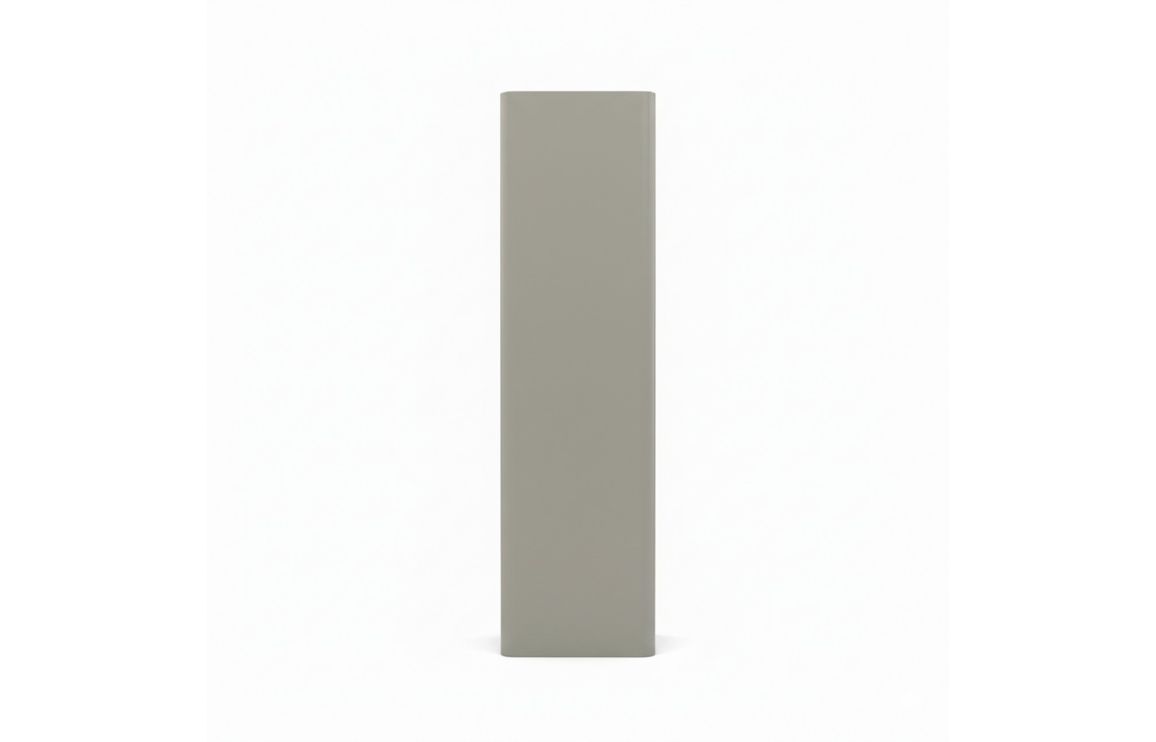 Cosmos 350mm Wall Hung 1 Door Tall Unit - Matt Latte - Image 2
