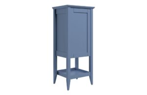 Dion 470mm Floor Standing 1 Door Midi Boy Unit - Matt Misty Blue