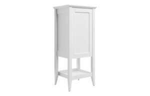 Dion 470mm Floor Standing 1 Door Midi Boy Unit - Matt White