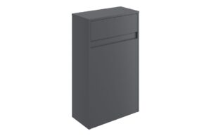 Elements 500mm Floor Standing WC Unit - Matt Graphite Grey
