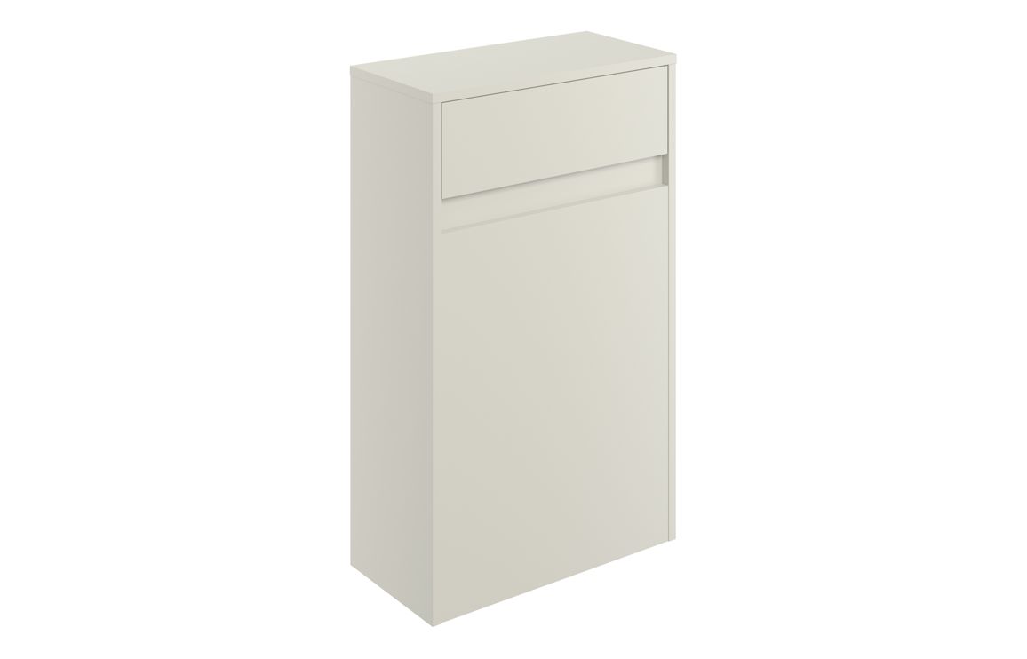 Elements 500mm Floor Standing WC Unit - Matt Latte