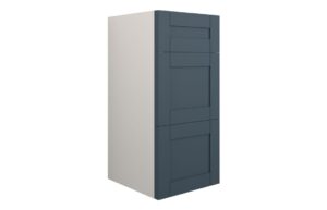 Abbey 300mm Standard 3 Drawer Unit - Matt Arley Blue