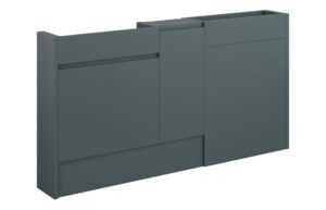 Cara 1536mm Slim Basin, WC & 1 Door Unit Pack - Matt Green Camo