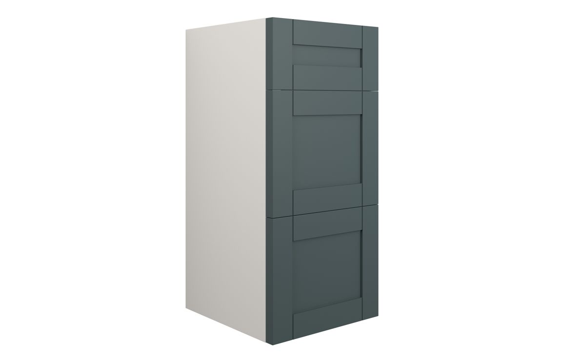 Abbey 300mm Standard 3 Drawer Unit - Matt Green Camo
