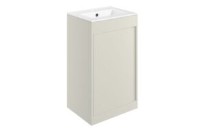 Elements 510mm Floor Standing Unit Inc. Basin - Matt Latte