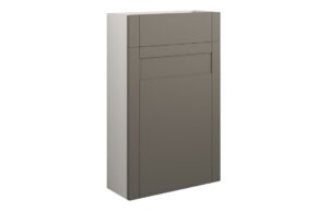 Abbey 500mm Slim WC Unit - Matt Stone