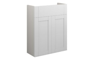 Abbey 500mm Slim Basin Unit - Matt White